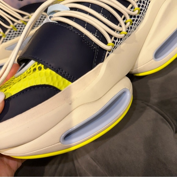 Size 42 Balmain B-bold Panelled Chunky Sneakers - Picture 10 of 15